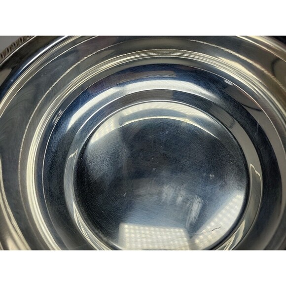 Vintage Silver Plated Sheridan Serving Dish with Lid and Anchor Hocking Insert - Picture 5 of 8
